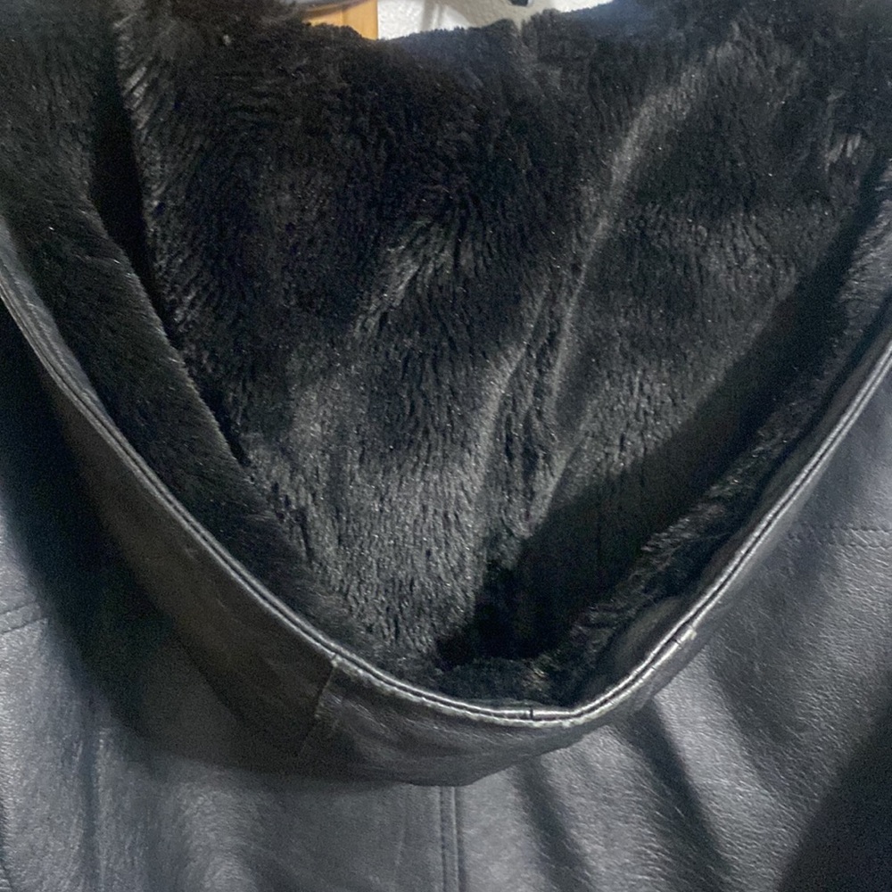 Wilson Leather Coat Szm+Nip Reeses/Jolly Rancher - image 8